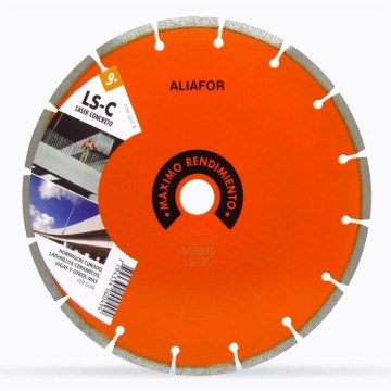 DISCO DIAMANTADO  LS C MAXIMO RENDIMIENTO. 9 ALIAFOR