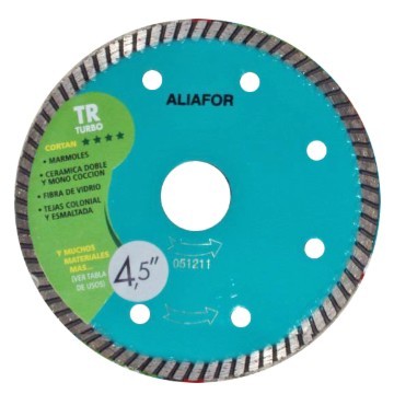 DISCO DIAMANTADO TR 4,5 ALIAFOR
