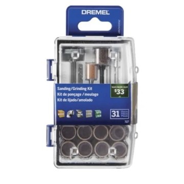 KIT ACCESORIOS 727 - 02 - P/LIJAR- ESMERILAR 31 PZAS - DREMEL