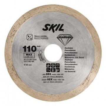 DISCO DIAMANTADO - CONTINUO - 110MM - SKIL
