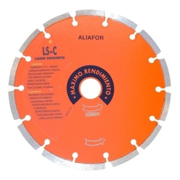 DISCO DIAMANTADO LS C MAXIMO RENDIMIENTO 10 ALIAFOR