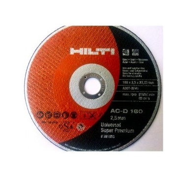 DISCO DE CORTE - AC-D 180 UP - 180 X 2.5 X 22.23