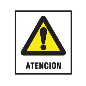 CARTEL RIESGO CHOQUE ELECTRICO 40 X 45 BM