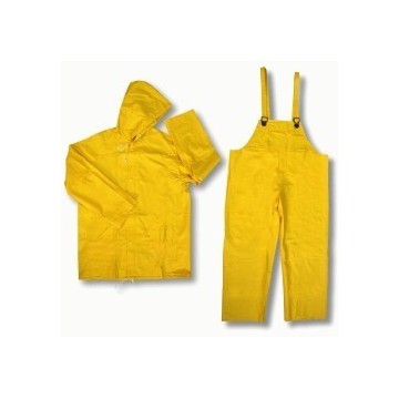 TRAJE DE LLUVIA PVC AMARILLO TALLE L DE PASCALE