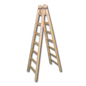 ESCALERA PINTOR PINO NACIONAL 11 ESCALONES - 3.30 METROS ALPINA