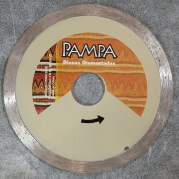 DISCO DIAMANTADO PAMPA CONTINUO Ø 7 ALIAFOR