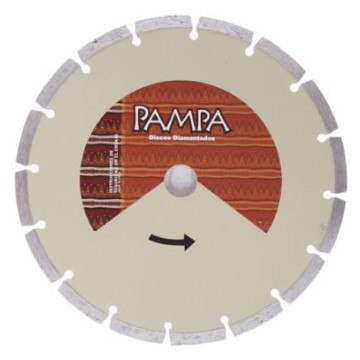 DISCO DIAMANTADO PAMPA SEGMENTADO Ø 4.5 ALIAFOR