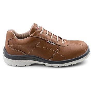 ZAPATO CITY - CAMEL TALLE 44 - C/PUNT ALUM FUNCIONAL