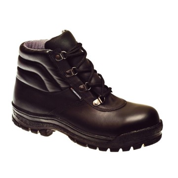 BOTIN FRANCES 31101 - CUERO BOX NEGRO TALLE 45 - C/ PUNTERA FUNCIONAL