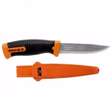 CUCHILLO AC. INOX - MANGO NEGRO 2446 BAHCO