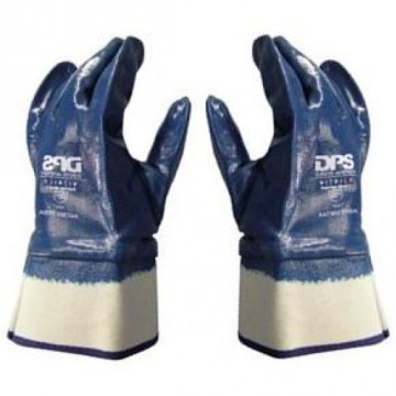 GUANTE NITRILO AZUL - BAÑO COMPLETO PUÑO LONA DE PASCALE