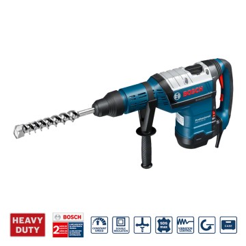 ROTOMARTILLO GBH 8-45 DV - SDS-MAX 1500W - 12.5 J - 8.9 KG BOSCH