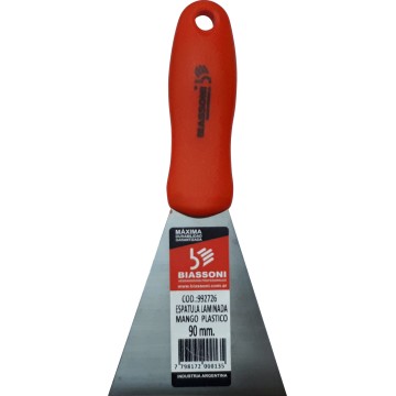 ESPATULA - 992766 - MANGO PLASTICO - 90 MM - BIASSONI