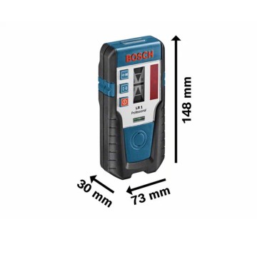 RECEPTOR LASER - LR1 - 0 - 200M - BOSCH