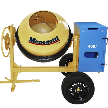 HORMIGONERA - RUEDA 13 - 400 LITROS - MENEGOTTI