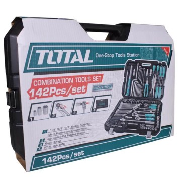 JUEGO DE HERRAMIENTAS - 142 PIEZAS - TOTAL