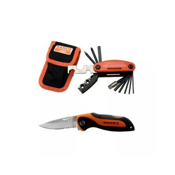 MULTIHERRAMIENTA + CUCHILLO P/ BICICLETA BAHCO