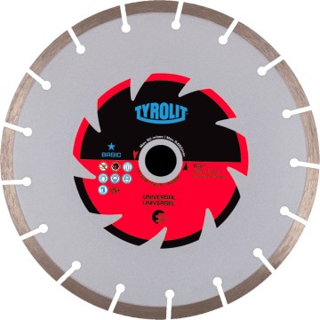 DISCO DIAMANTADO - BASIC - SEGMENTADO - 115 X 1.9 X 22.23 MM - TYROLIT