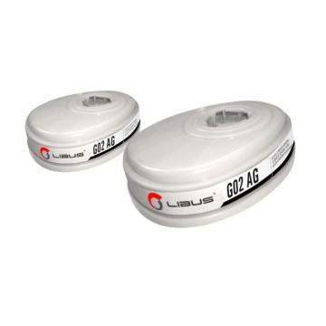 FILTRO G02 AG - P/RESPIRAD L-9000 - PAR LIBUS