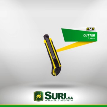 CUTTER PLASTICO RETRACTIRL 18MM FMT