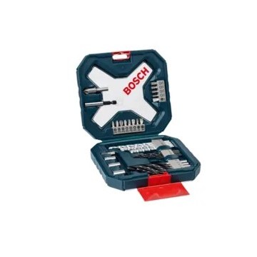 SET - KIT AZUL - PUNTAS Y MECHAS - 50 PZAS - BOSCH