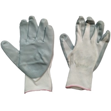 GUANTE TEJIDO RECUBIERTO NITRILO TALLE 9  DE PASCA