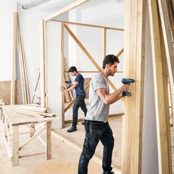 TALADRO ATORNILLADOR - GSB 180-LI C/BAT Y CAJA 18V - BOSCH