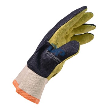 GUANTE COMBINADO DESCARNE Y JEANS PUÑO CORTO DE PASCALE