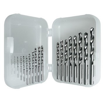 JUEGO DE MECHAS ACERO RAPIDO 19 PZAS - 1 A 10 MM TRAMONTINA