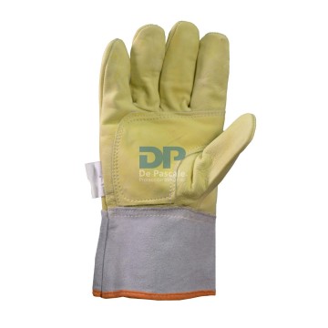 GUANTE VAQUETA C/ REFUERZO CADENERO - T-10 -  CORTO DE PASCALE