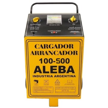 CARGADOR / ARRANCADOR DE BATERIAS REG. 12 PUNTOS 12-24V - 100/500AMP F