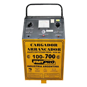 CARGADOR / ARRANCADOR DE BATERIAS REG. 12 PUNTOS 12-24V - 100/700AMP F
