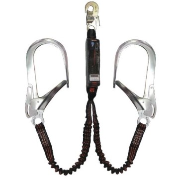 CABO DE AMARRE ELASTIZADO C/ AMORTIGUADOR 1.50 MTS - 2 X 110 MM ESLING