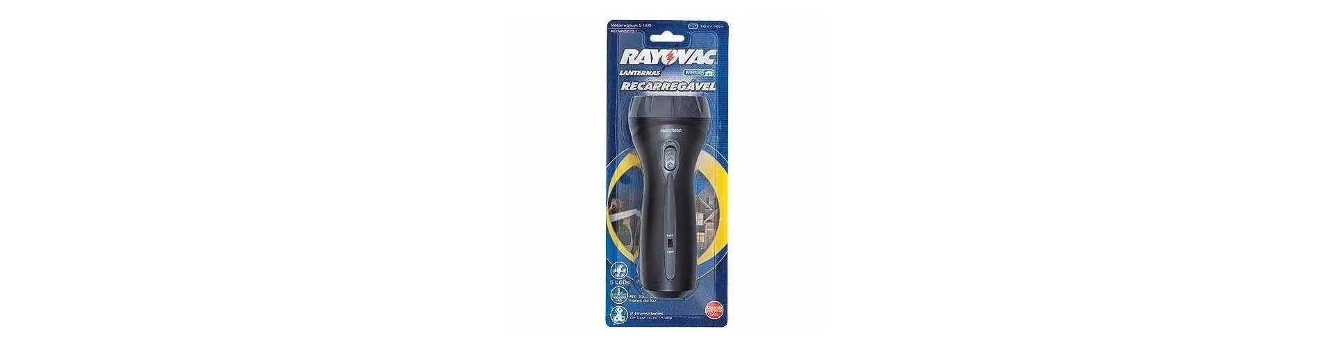 LINTERNA RECARGABLE 5 LED RAYOVAC