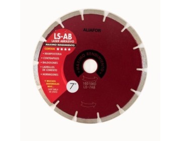 DISCO DIAMANTADO  LS AB MAXIMO RENDIMIENTO 9 ALIAFOR
