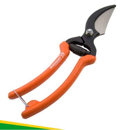 TIJERA PODA UNA MANO - ESTAMPADA -225MM - ERGO BIASSONI