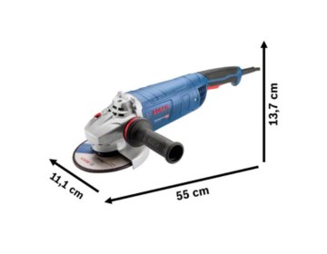 AMOLADORA ANGULAR GWS 25-230 Ø 9 - 2500W BOSCH