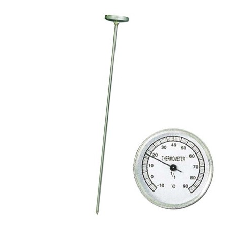 TERMOMETRO BIMETAL PARA HORMIGON -10º+90ºC LUFT