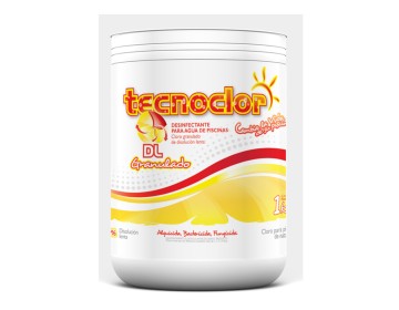 CLORO GRANULADO DILUSION LENTA - 90% POTE X 1KG TECNOCLOR