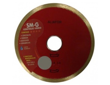 DISCO DIAMANTADO PARA VIDRIO 4.5 MM ALIAFOR