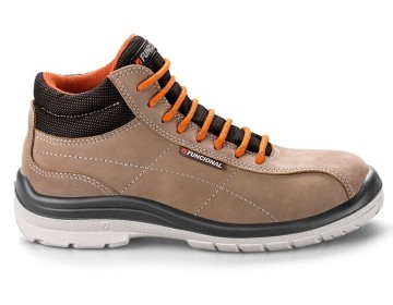 BOTIN CAPRI - BEIGE TALLE 36 - C/PUNT ALUM FUNCIONAL