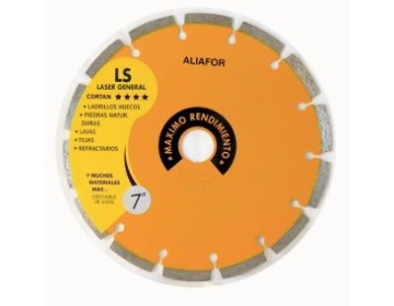 DISCO DIAMANTADO LS MAXIMO RENDIMIENTO 8 ALIAFOR
