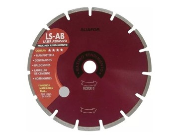 DISCO DIAMANTADO  LS AB MAXIMO RENDIMIENTO 10 ALIAFOR