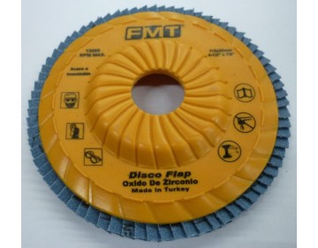 DISCO FLAP OXIDO DE ZIRCON - PLANO - STAND 115 X 22 X GR50 FMT