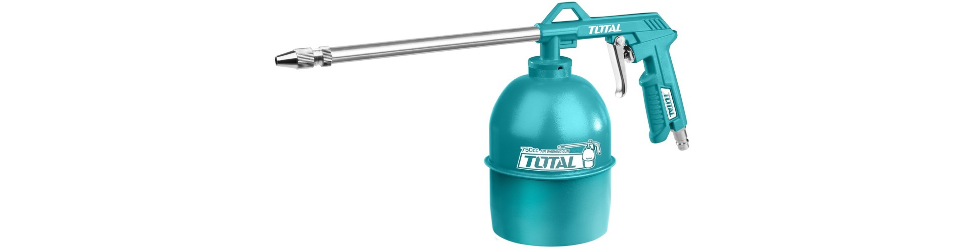 PISTOLA PARA ROCIAR CON RECIPIENTE 750 CC TOTAL