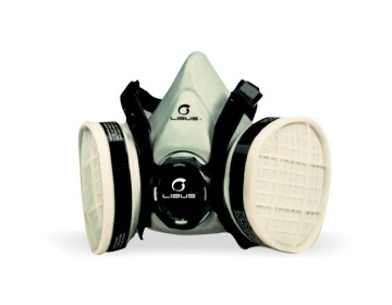 SEMIMASCARA MEDIA CARA - SERIE 9000 TALLE M LIBUS