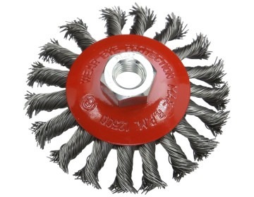 CEPILLO CIRCULAR CONICO TRENZADO - A. TEMPLADO 0.50 Ø 115 MM - M14 FMT