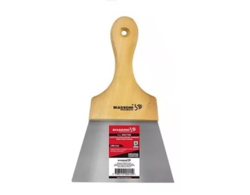 ESPATULA ENDUIR LAMINADA CABO LARGO 160 MM BIASSONI