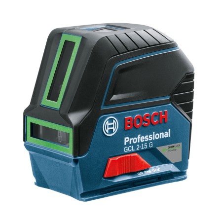 NIVEL LASER - GCL 2-15 + RM1 + MALETIN - 15 MTS - BOSCH VERDE
