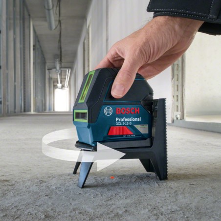 NIVEL LASER - GCL 2-15 + RM1 + MALETIN - 15 MTS - BOSCH VERDE
